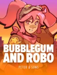 bubblegum and robo game logo