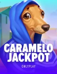 caramelo jackpot slot logo