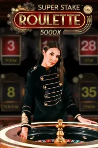 super stake roulette slot logo